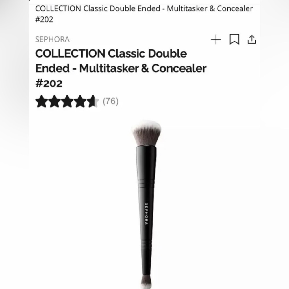 Sephora 202 double ended brush
